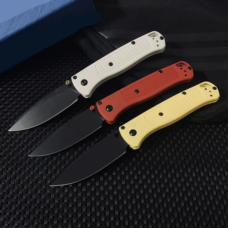 533 Pocket Knife Outdoor Camping Tactics Nylon Wave Fiber Handle Hunting Survival Edc Folding Knife Hand Tool - view 3