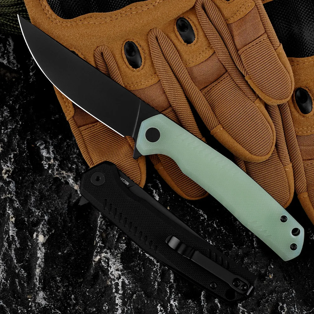 Outdoor Folding Tactical Knife 16 Models 6.4 Inches Cnc Nylon Handle S30v Steel D2 Stainless Steel Knife - view 3