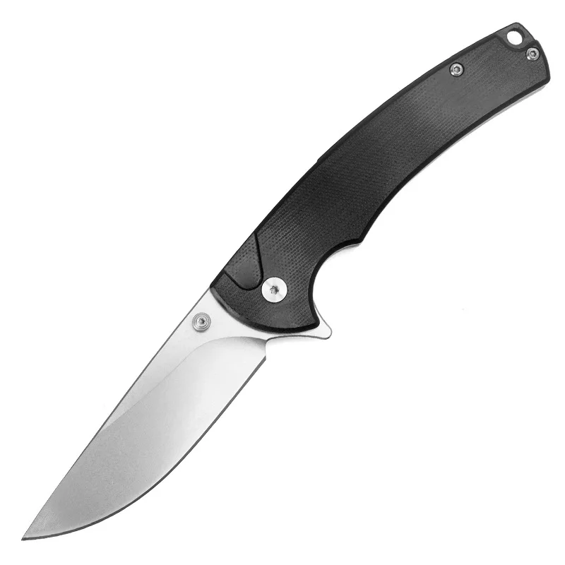 D2 Steel Blade Outdoor Edc Folding Knife With G10 Handle - view 6