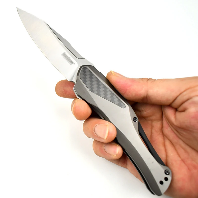 Boutique High-end D2 Steel Denfensive Tactical Knife Outdoor Hiking Fishing Hiking Hunting Portable Folding Pock - view 2