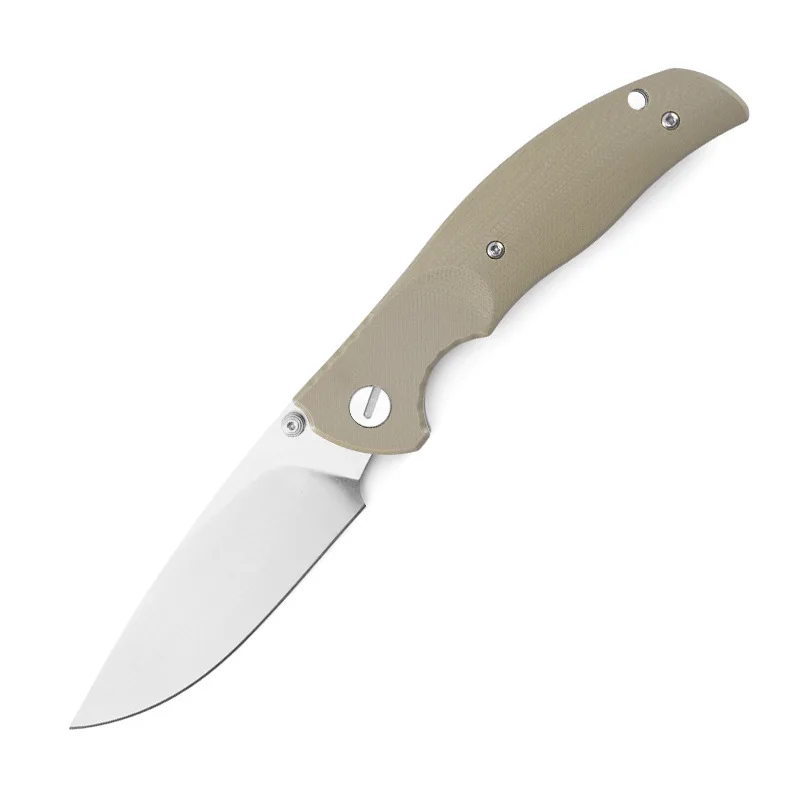 Edc Folding Pocket Knife D2 Steel Blade G10 Handle Outdoor Camping Gift Hunting Knife - view 5