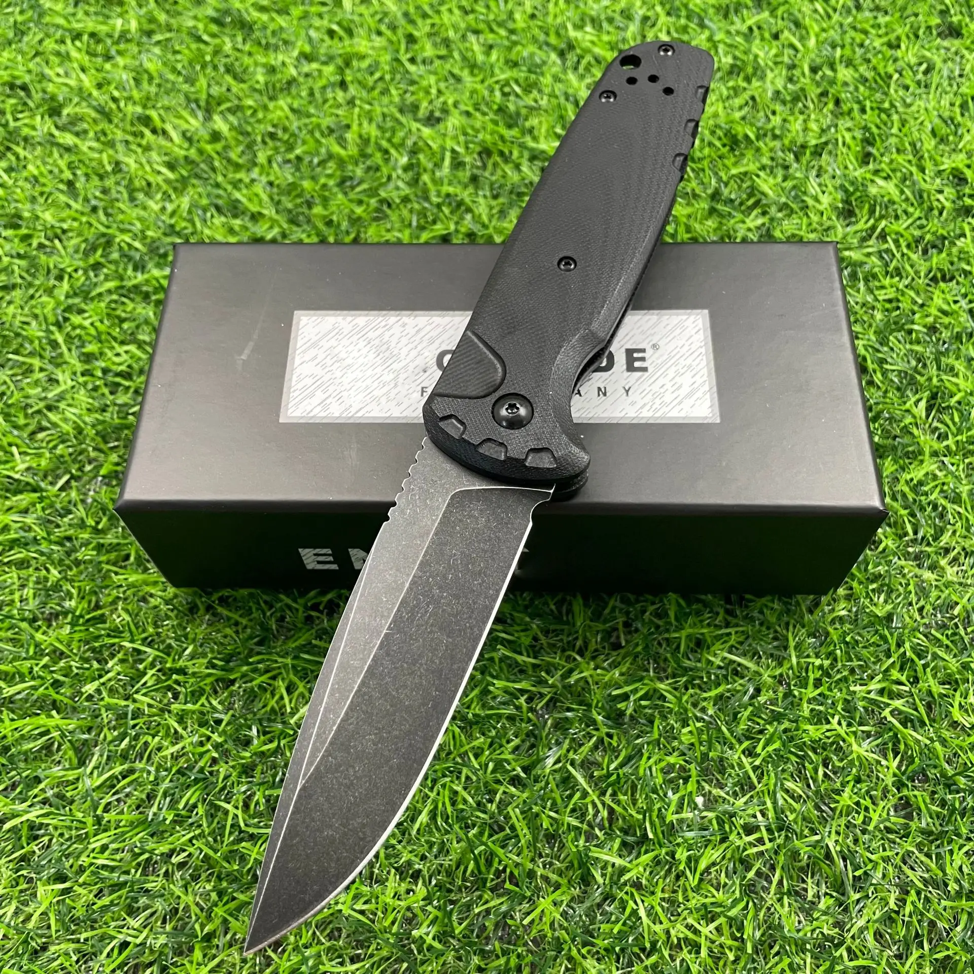 4300 Edc G10 Handle D2 Steel Pocket Folding Knife for Hunting Fishing & Camping - view 6