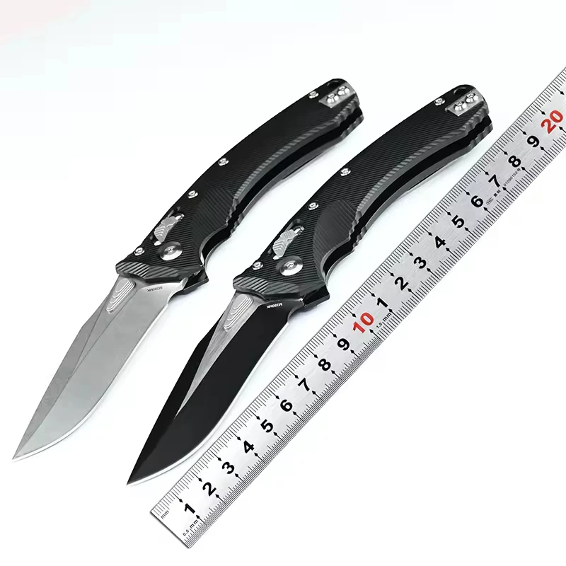 137rl Aluminum Handle Portable Pocket Knife D2 Steel Blade Outdoor Camping Defense Tactical Folding Knife - view 2