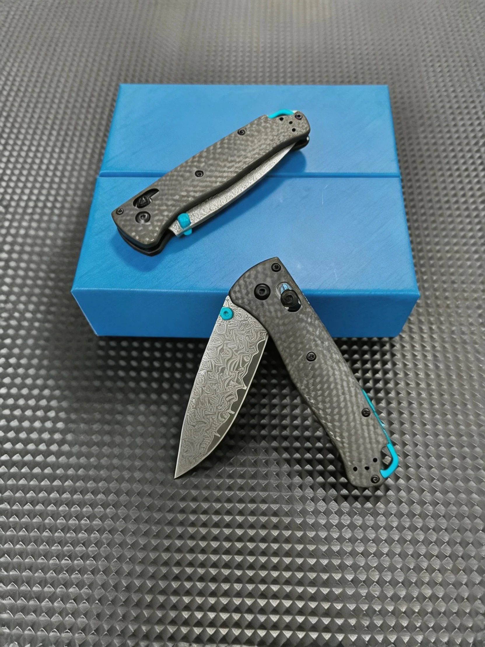 BM 535 Damascus Hot Selling Durable Survival Folding Knife and Small Folding Knives for Emergency and Everyday Carry - Image 2