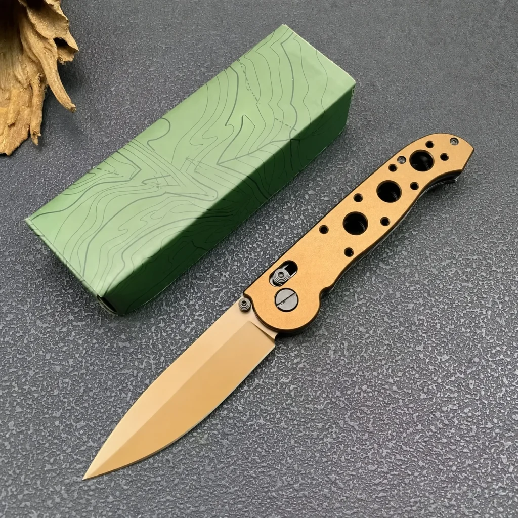 Tactical Folding Knife 8Cr13MoV Steel Blade Steel Handle Outdoor Camping Survival EDC Pocket Knife Hunting