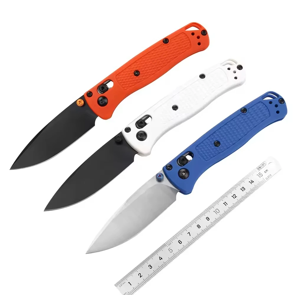 6.4" Cnc D2 Steel Nylon Handle 533 535 556 Folding Knife Hunting Knives Pocket Folding Outdoor Camping K - view 2