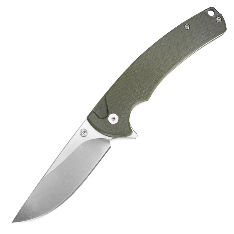 D2 Steel Blade Outdoor Edc Folding Knife With G10 Handle - view 5