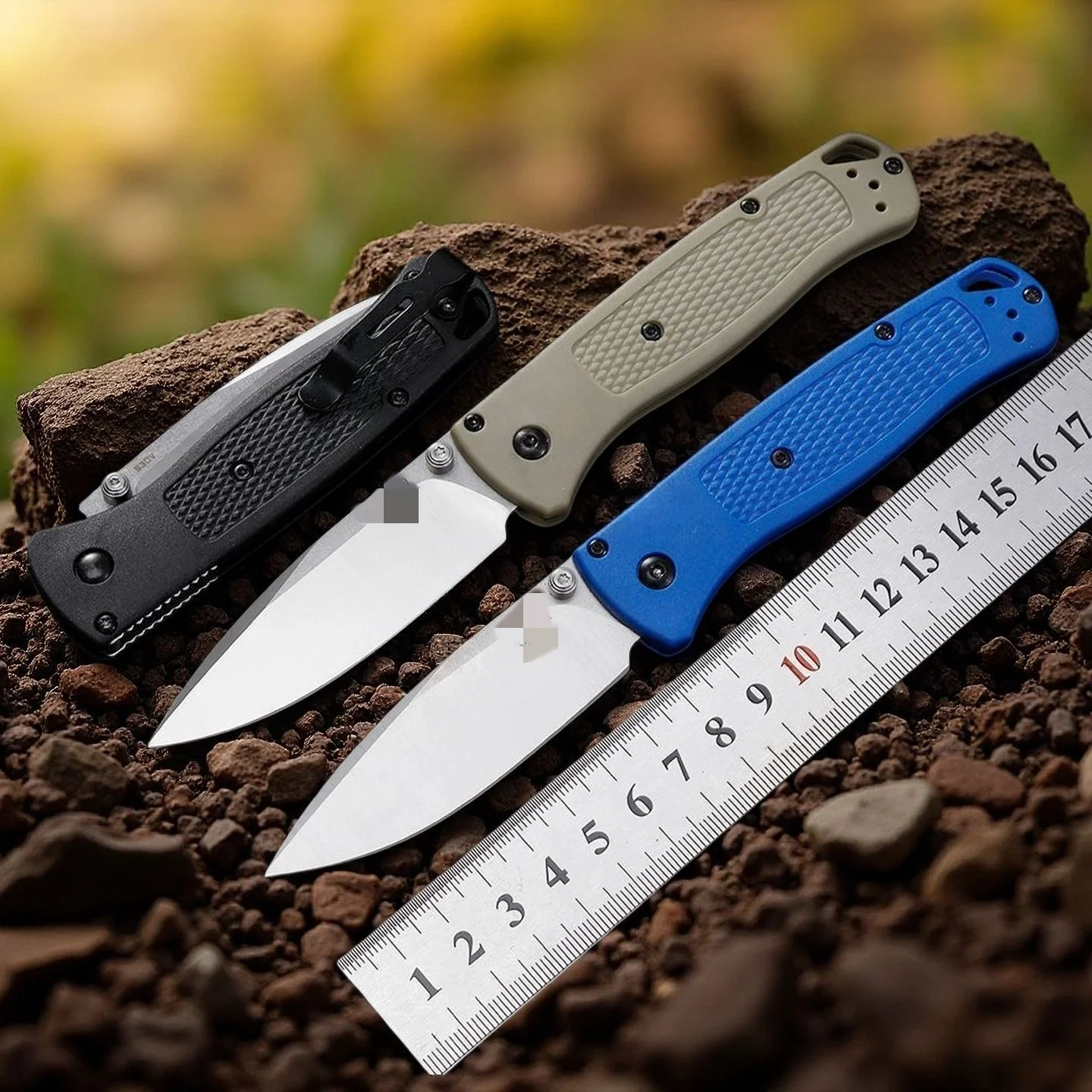 Plastic handle Stainless Steel Folding Knife - view 6