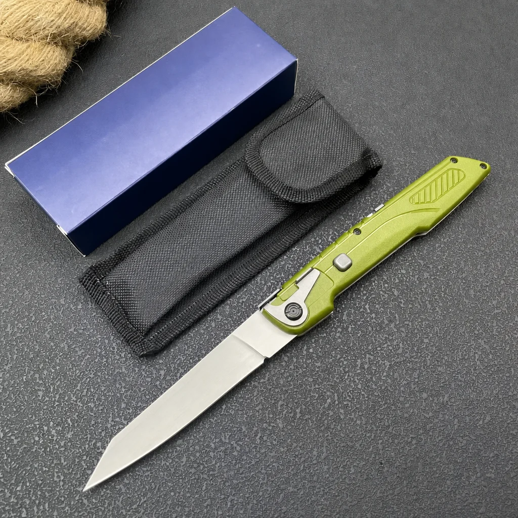 AKC Folding Knife 8Cr13MoV Stainless Steel Blade ABS Handle Large EDC Pocket Knife Outdoor Tool - 图片 3