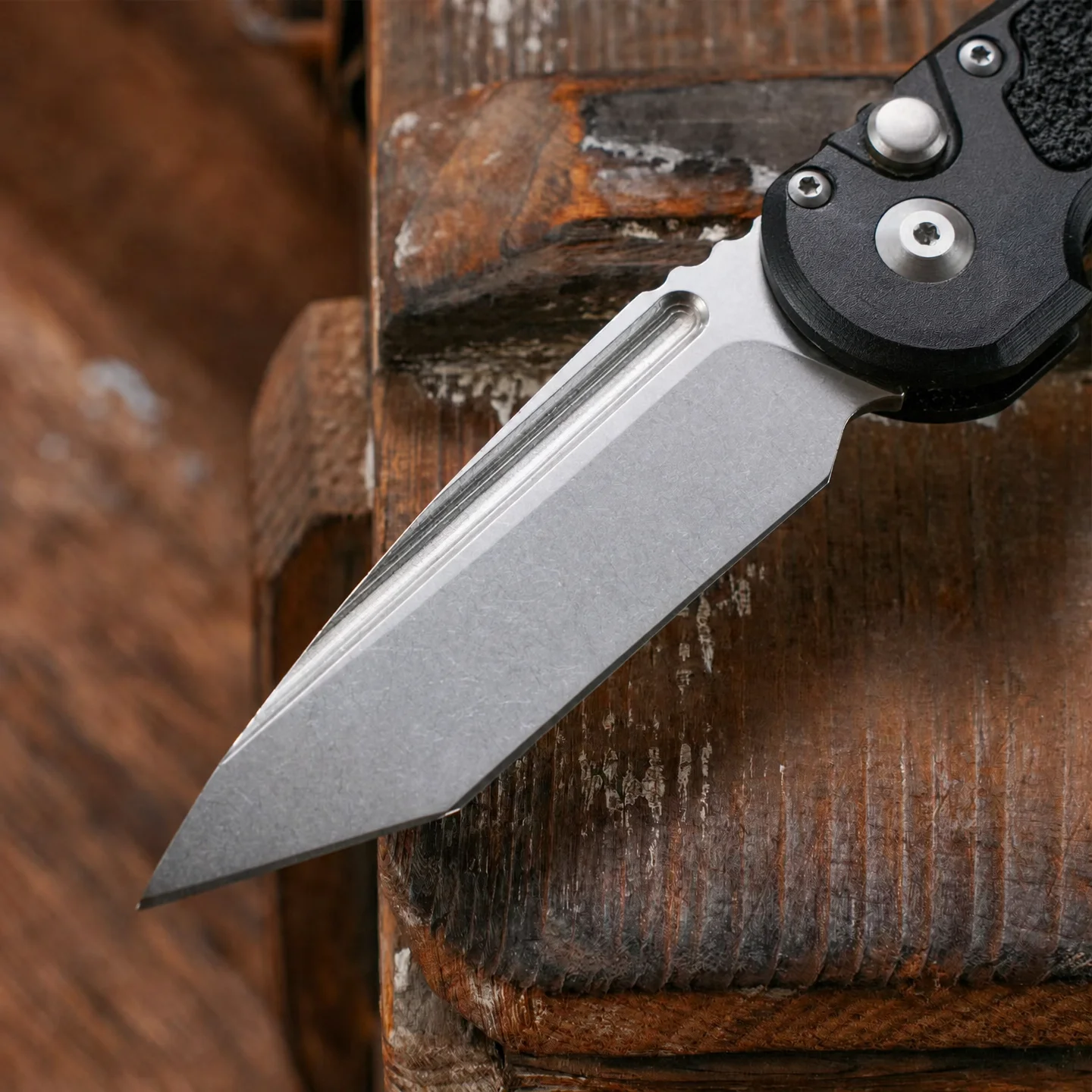Tactical Folding Knife 8Cr13 Steel Aluminum Handle Button Lock EDC Outdoor Camping Survival Pocket Knife 103g - view 6