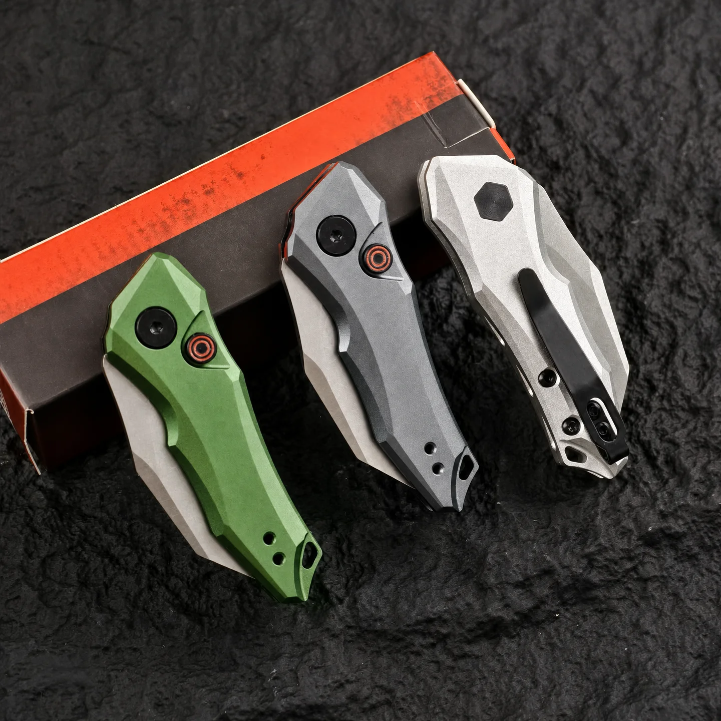 Mini EDC Folding Knife D2 Steel T6 Aluminum Handle Stonewash Pocket Knife Outdoor Camping Survival Lightweight 5 - view 4