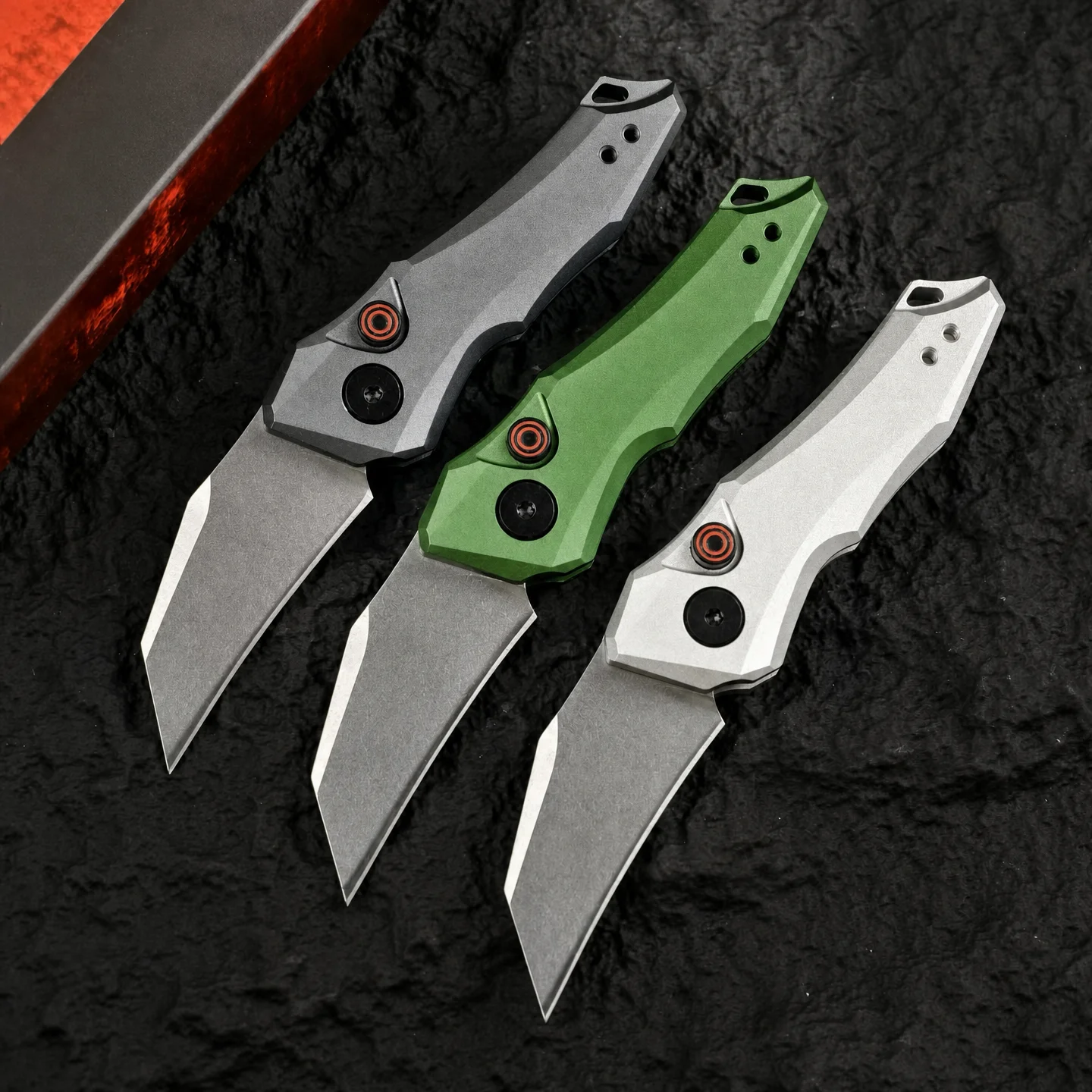 Mini EDC Folding Knife D2 Steel T6 Aluminum Handle Stonewash Pocket Knife Outdoor Camping Survival Lightweight 5 - view 6