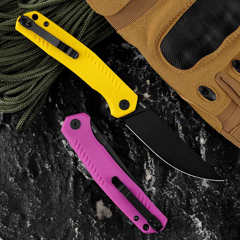 Outdoor Folding Tactical Knife 16 Models 6.4 Inches Cnc Nylon Handle S30v Steel D2 Stainless Steel Knife - view 2