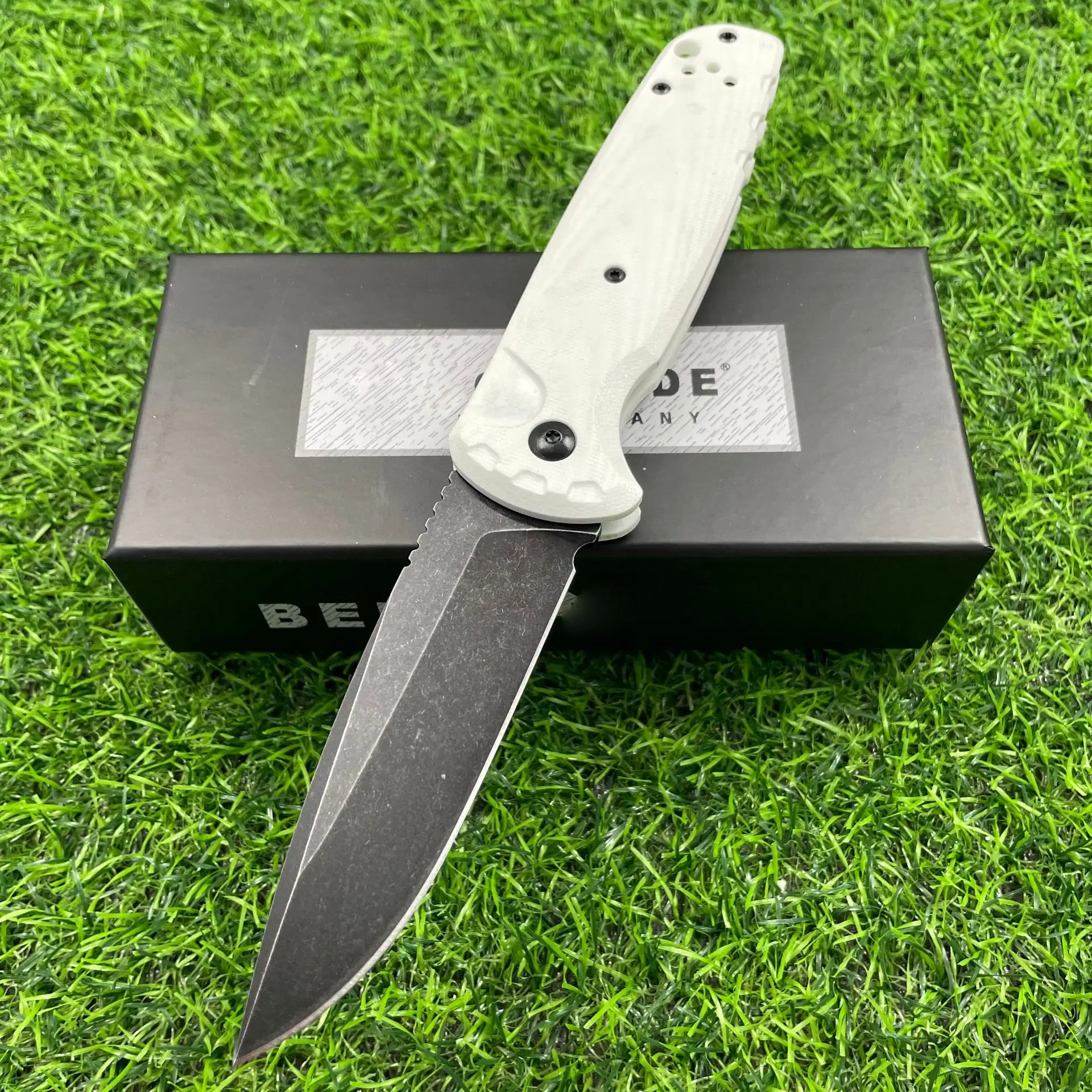 4300 Edc G10 Handle D2 Steel Pocket Folding Knife for Hunting Fishing & Camping - view 5