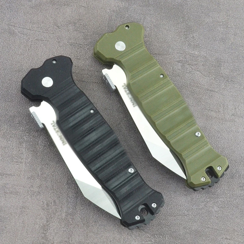 Tactical Folding Pocket D2 Steel Blade Camping Self Defense Survival Edc Knives With Cli - view 5