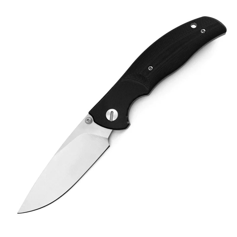 Edc Folding Pocket Knife D2 Steel Blade G10 Handle Outdoor Camping Gift Hunting Knife - view 6