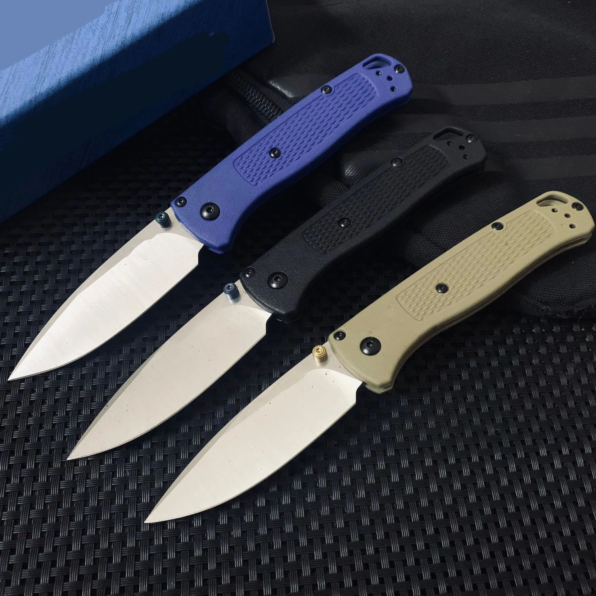 533 Pocket Knife Outdoor Camping Tactics Nylon Wave Fiber Handle Hunting Survival Edc Folding Knife Hand Tool - view 2