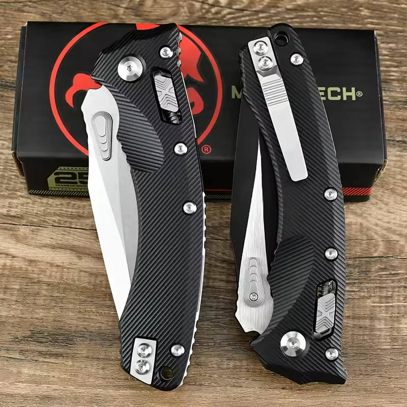 137rl Aluminum Handle Portable Pocket Knife D2 Steel Blade Outdoor Camping Defense Tactical Folding Knife - view 3